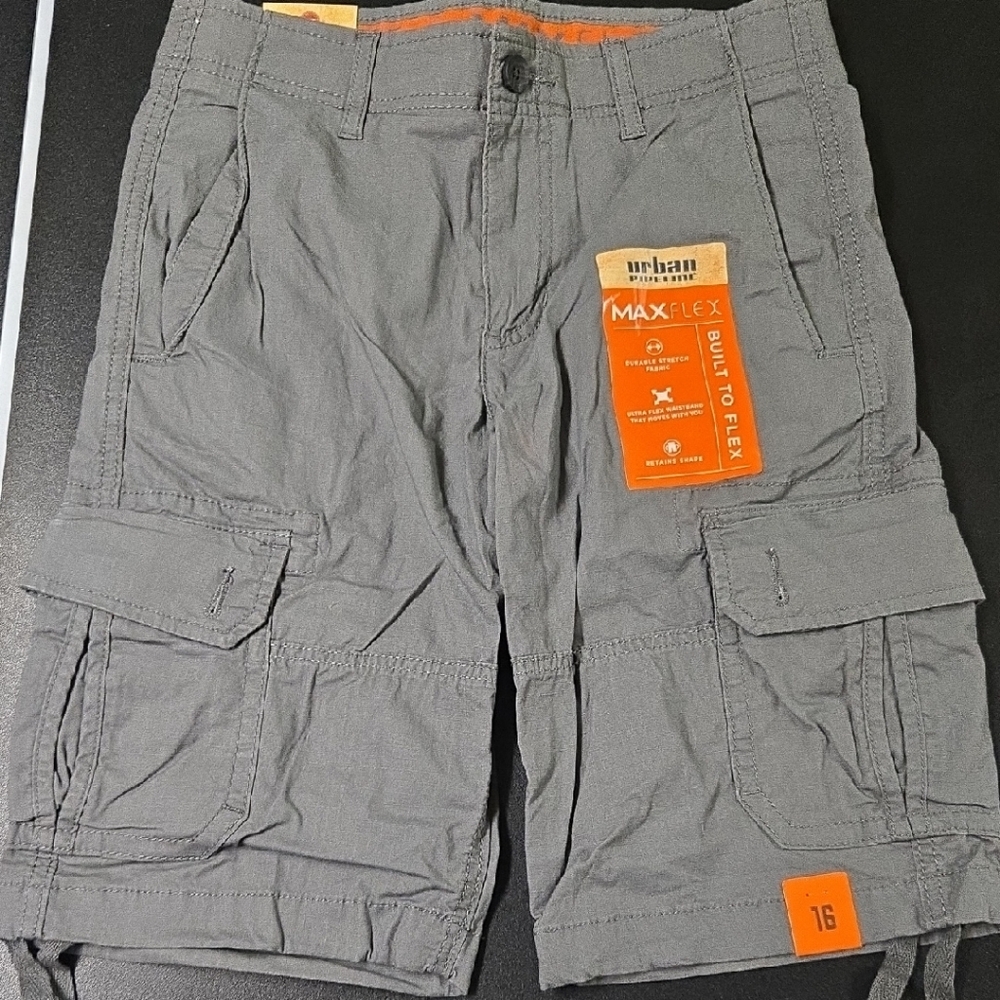 Urban Pipeline Charcoal Cargo Shorts